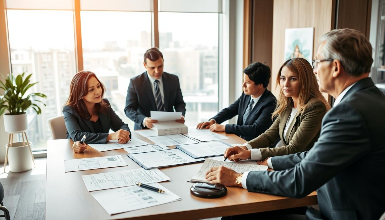 Synchronization of closing documents and timelines for the property